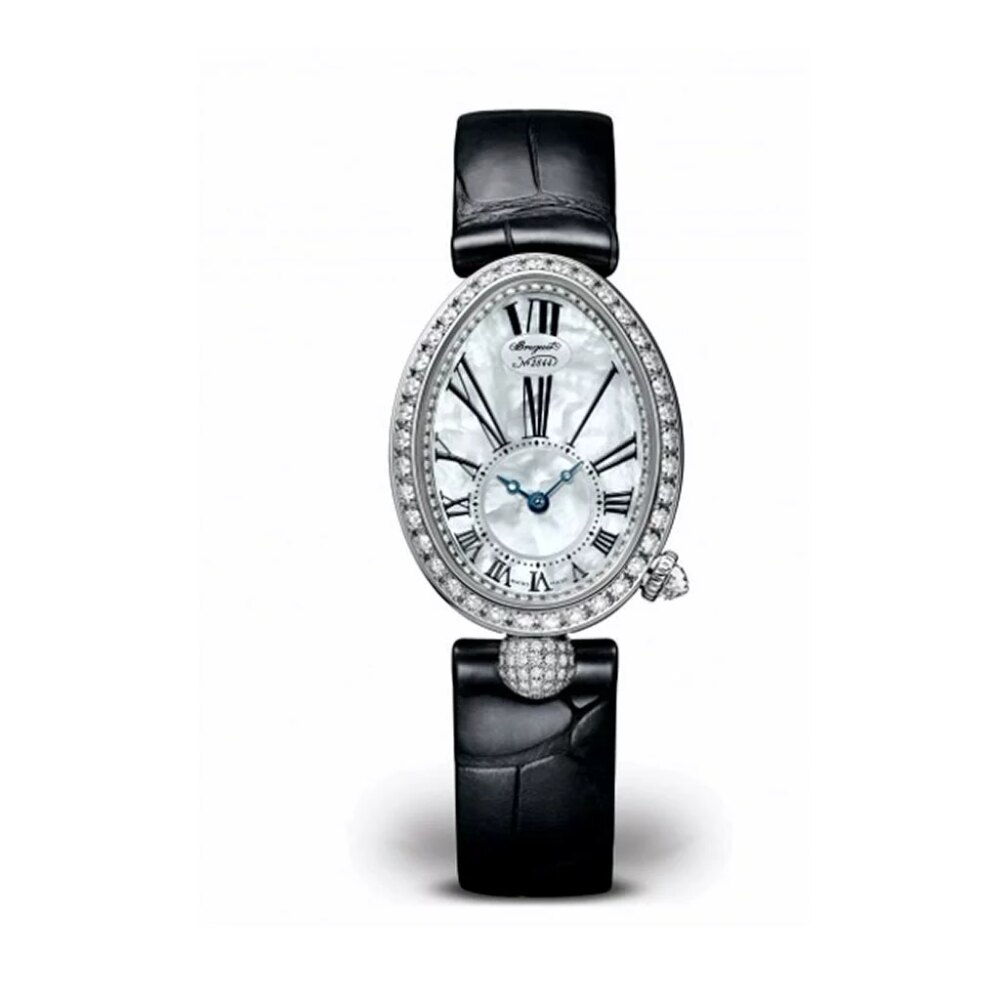 Reine De Naples Wristwatch In 18k White Gold And Diamond Watch