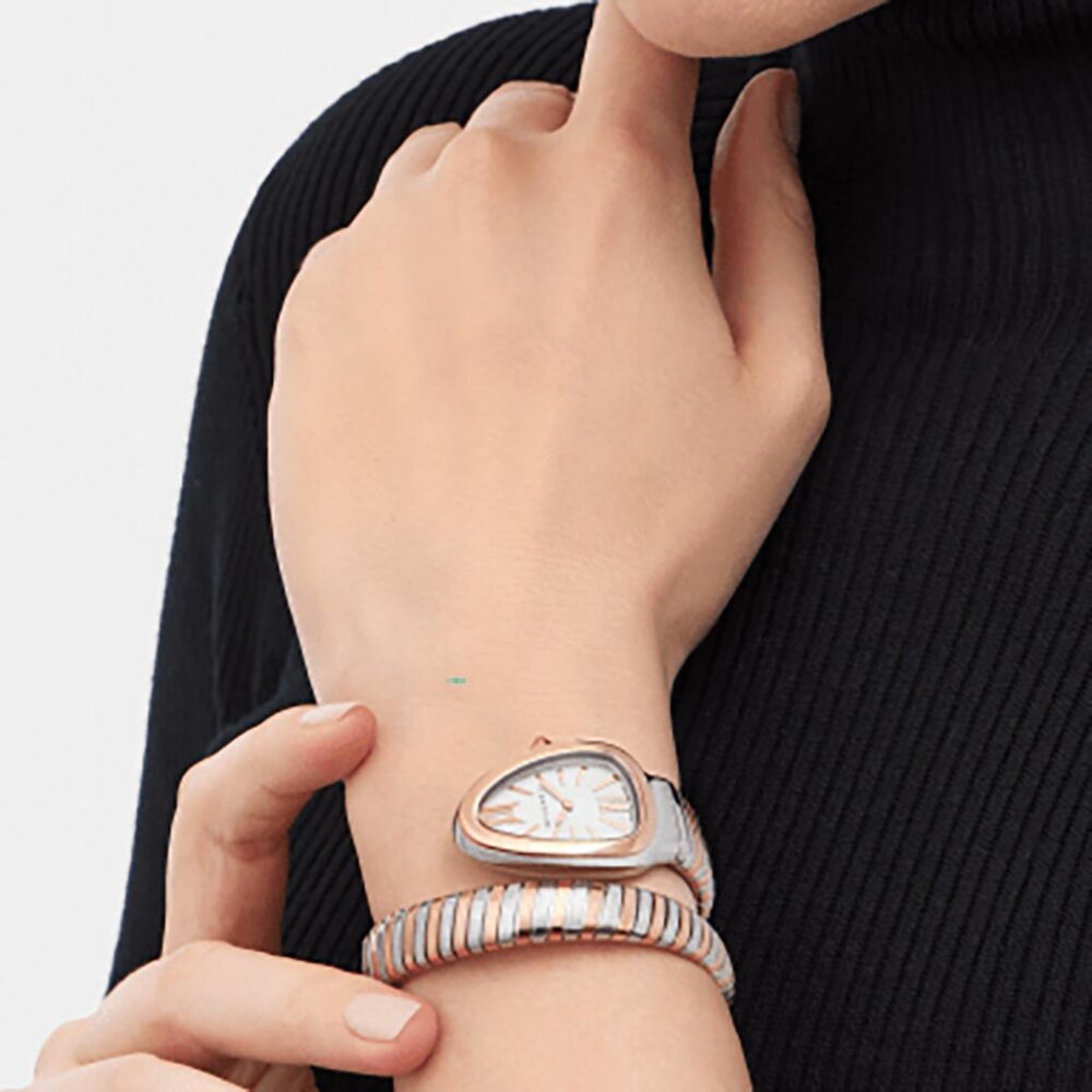 Serpenti Tubogas Two-Tone Wrap Watch