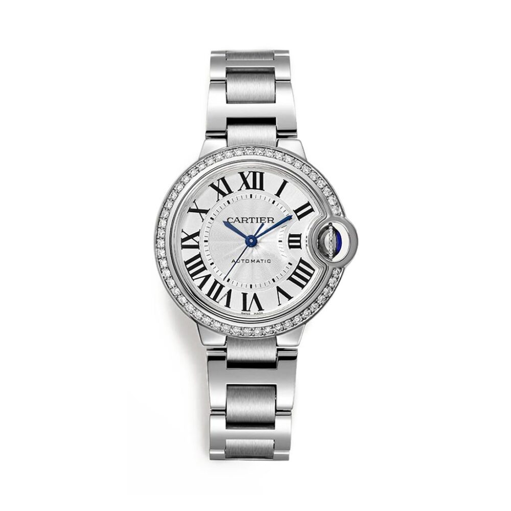 Ballon Bleu De Cartier 33mm Automatic Steel Watch