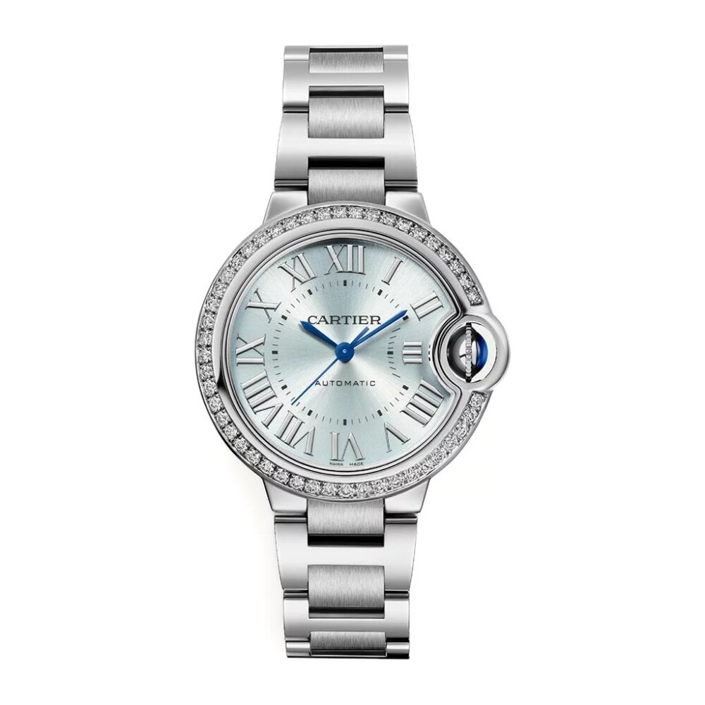 Ballon Bleu De Cartier Ice Blue Dial Watch