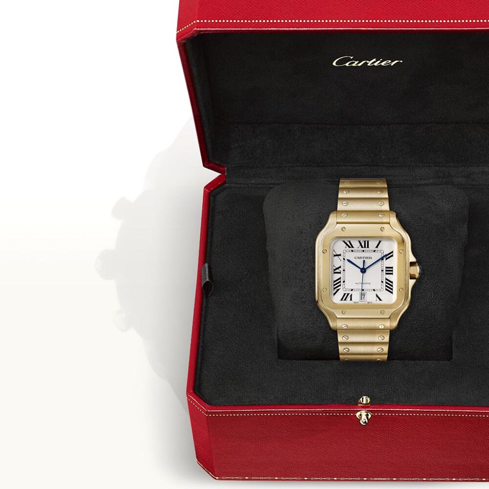 Santos De Cartier 18k Large Watch