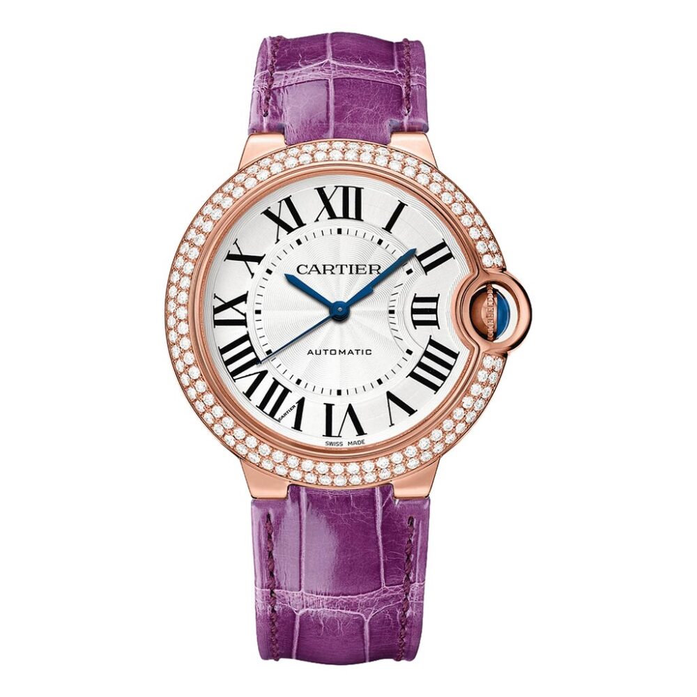 Ballon Bleu De Cartier Purple 36mm Watch