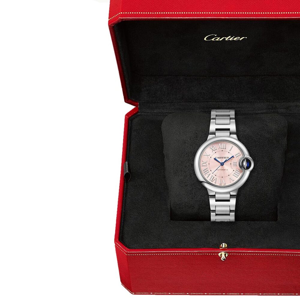 Ballon Bleu Pink Dial Watch