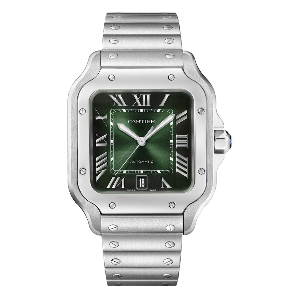 Santos De Cartier Green 39.8mm Watch