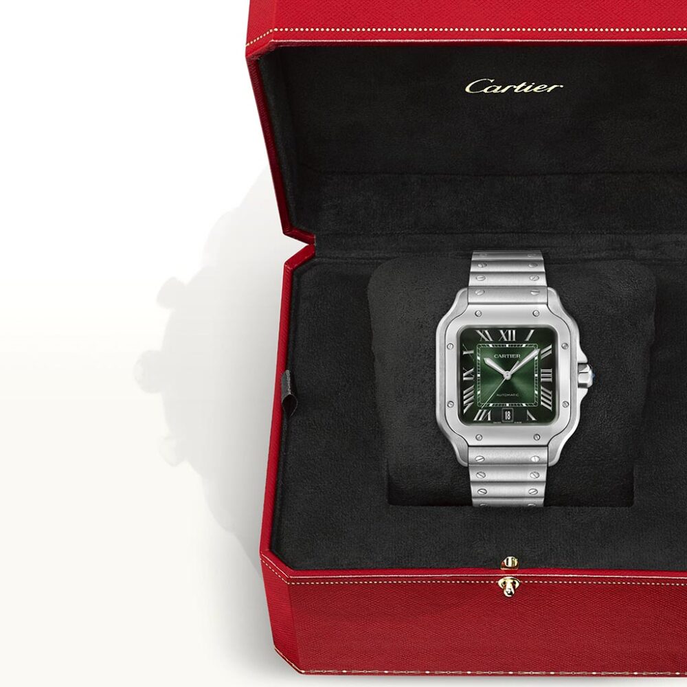 Santos De Cartier Green 39.8mm Watch