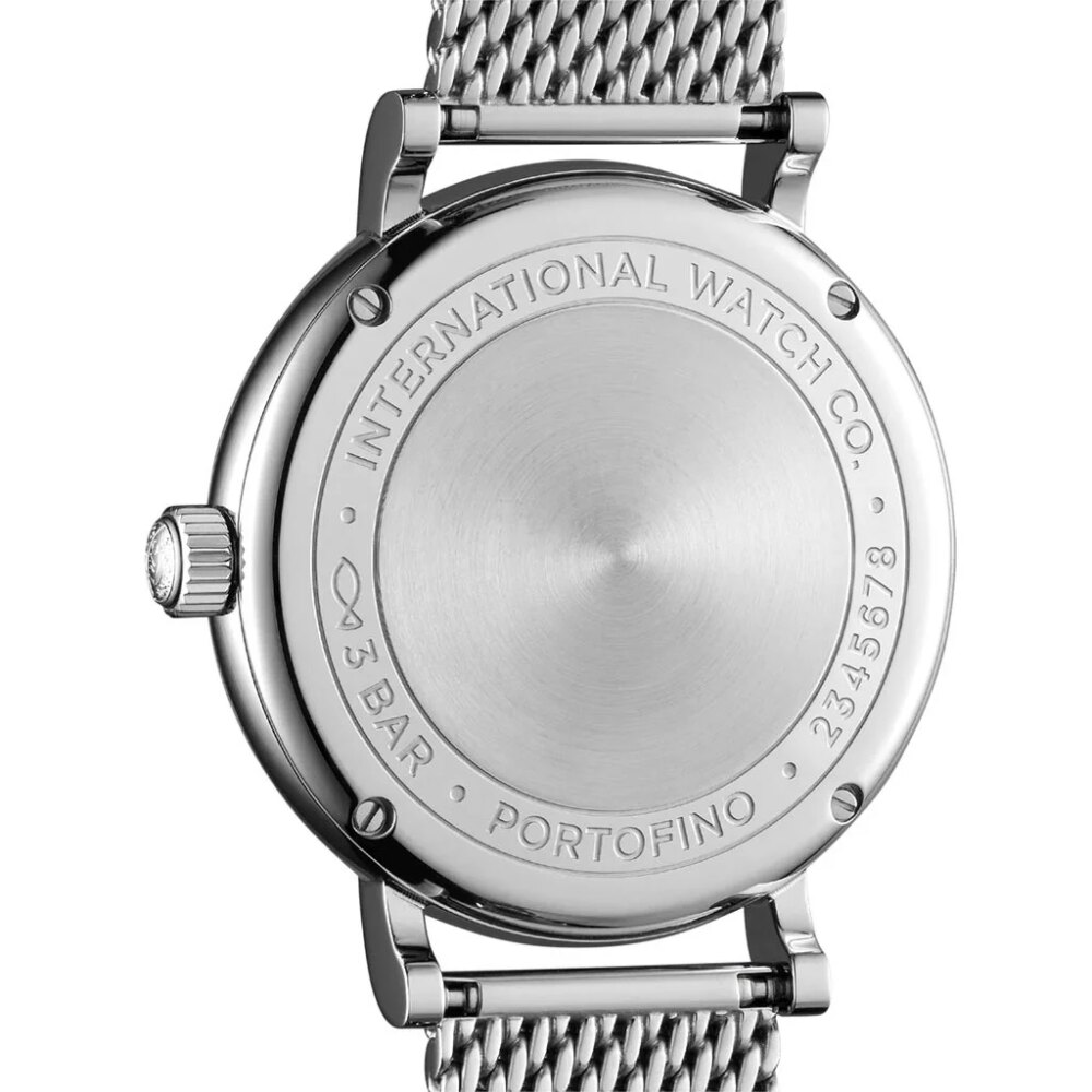 Portofino Automatic 34 on Steel Bracelet Watch