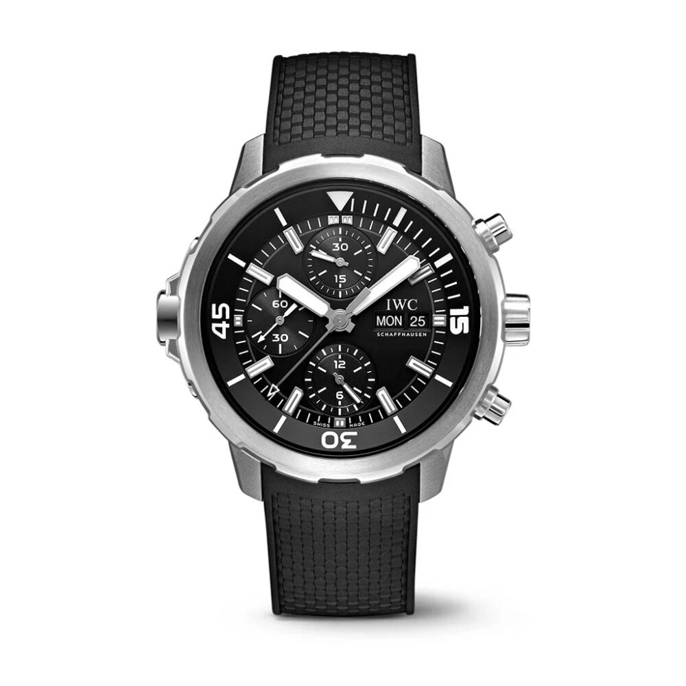 Aquatimer Chronograph Black Dial Watch