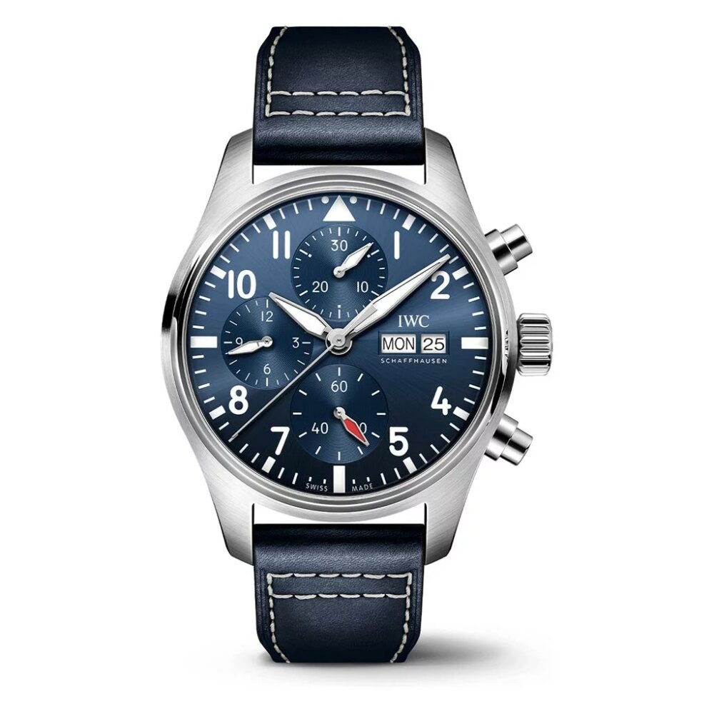 Pilots Chronograph 41 Blue Dial Watch