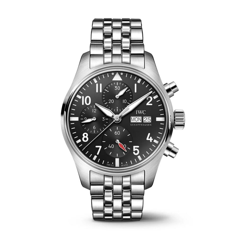 Stainless Steel Pilots Watch Chronograph 41 Watch