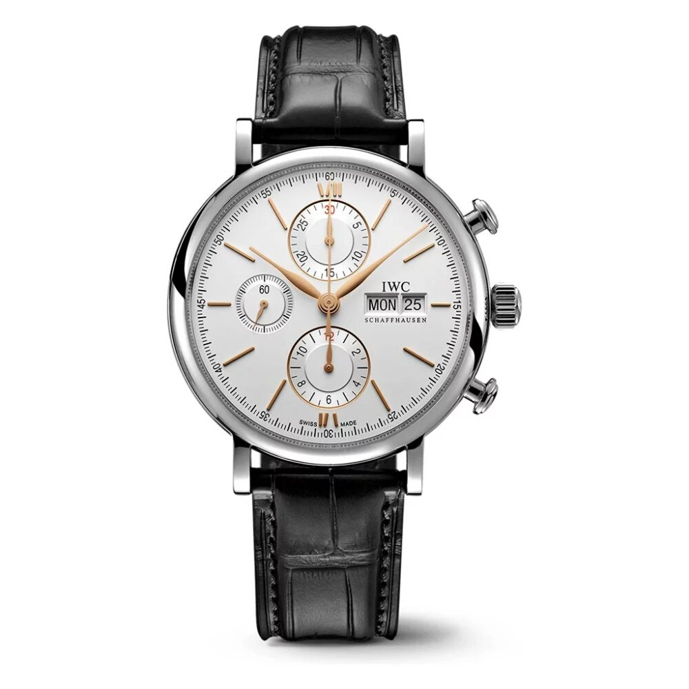 Portofino Chronograph with Rose Gold Hands Watch