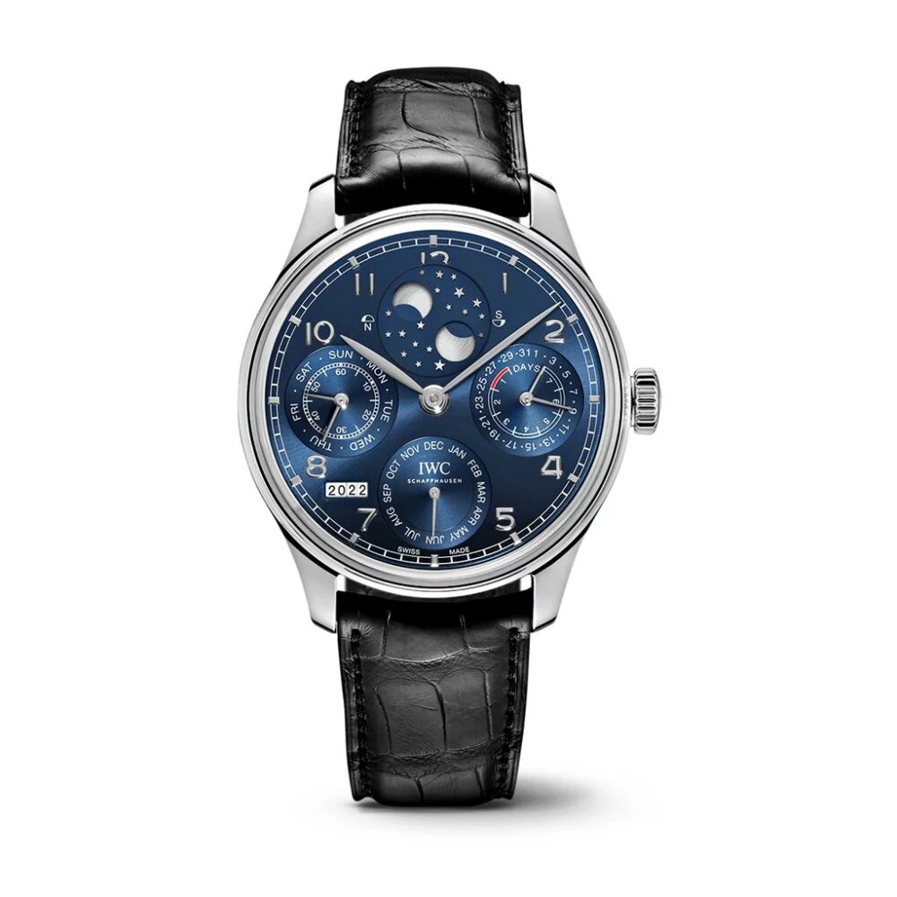 Portugieser Perpetual Calendar Blue Dial Watch