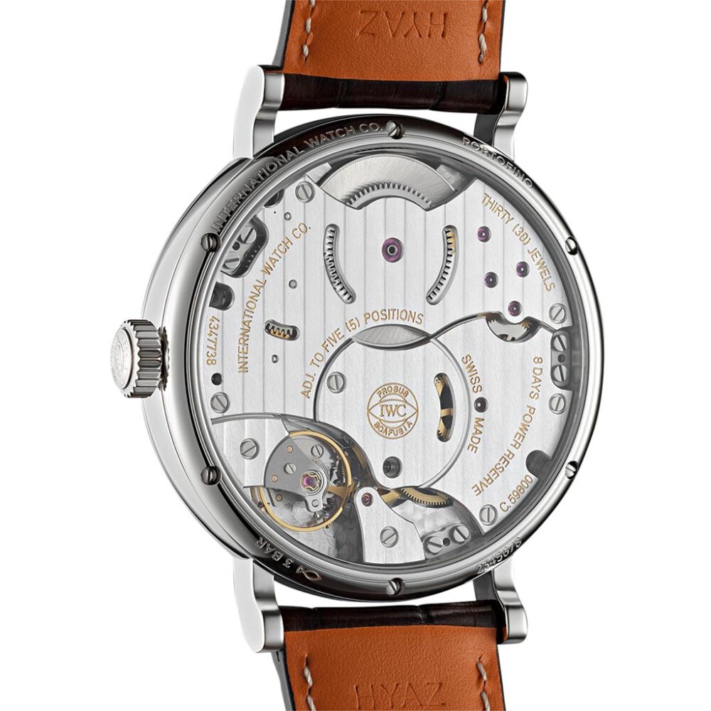 Portofino Hand-Wound Moon Phase Watch