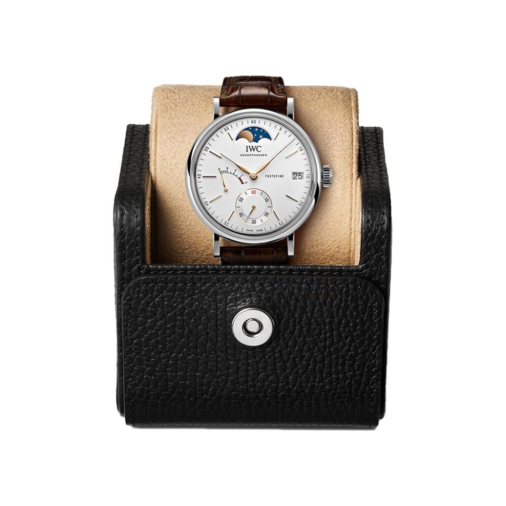 Portofino Hand-Wound Moon Phase Watch