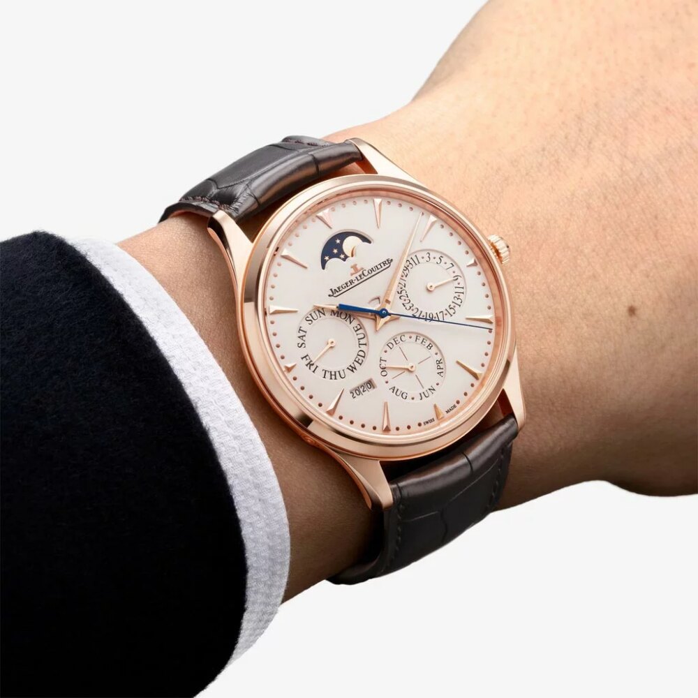 Ultra Thin Perpetual Calendar in Pink Gold Watch