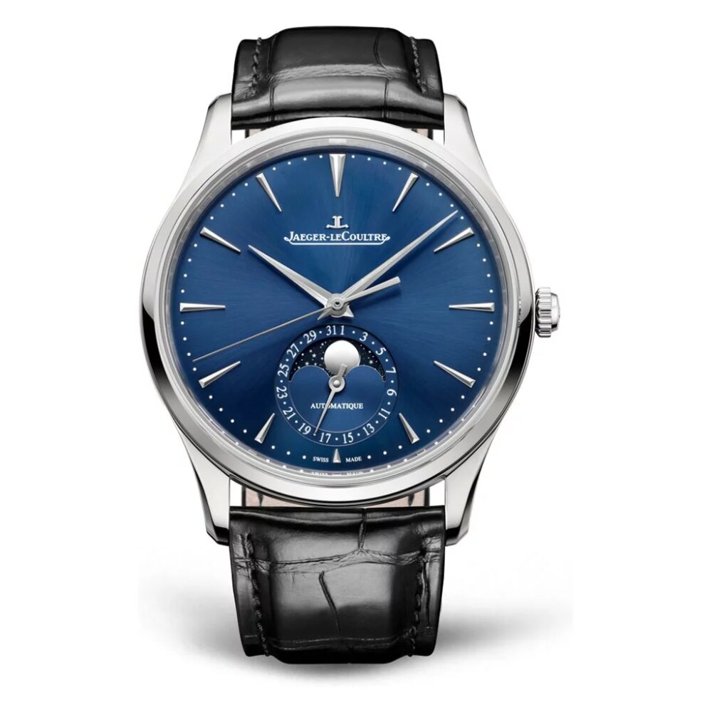 Ultra Thin Moon Blue Dial Watch