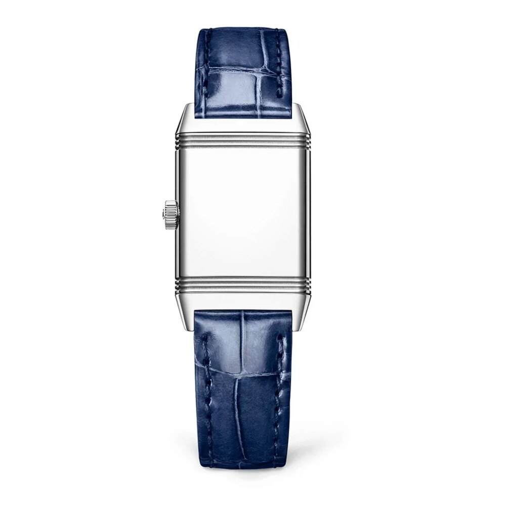 Blue Alligator Reverso Classic Monoface Watch