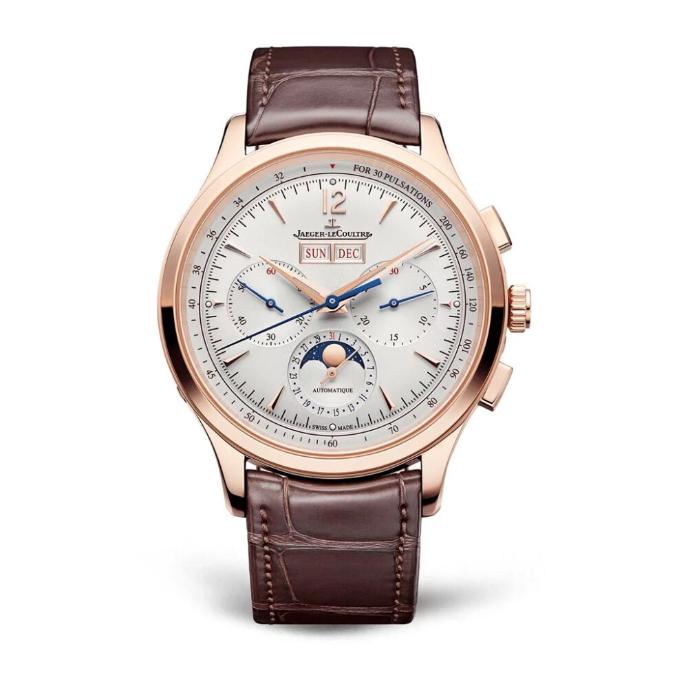 Master Control Chronograph Calendar In Pink Gold Watch