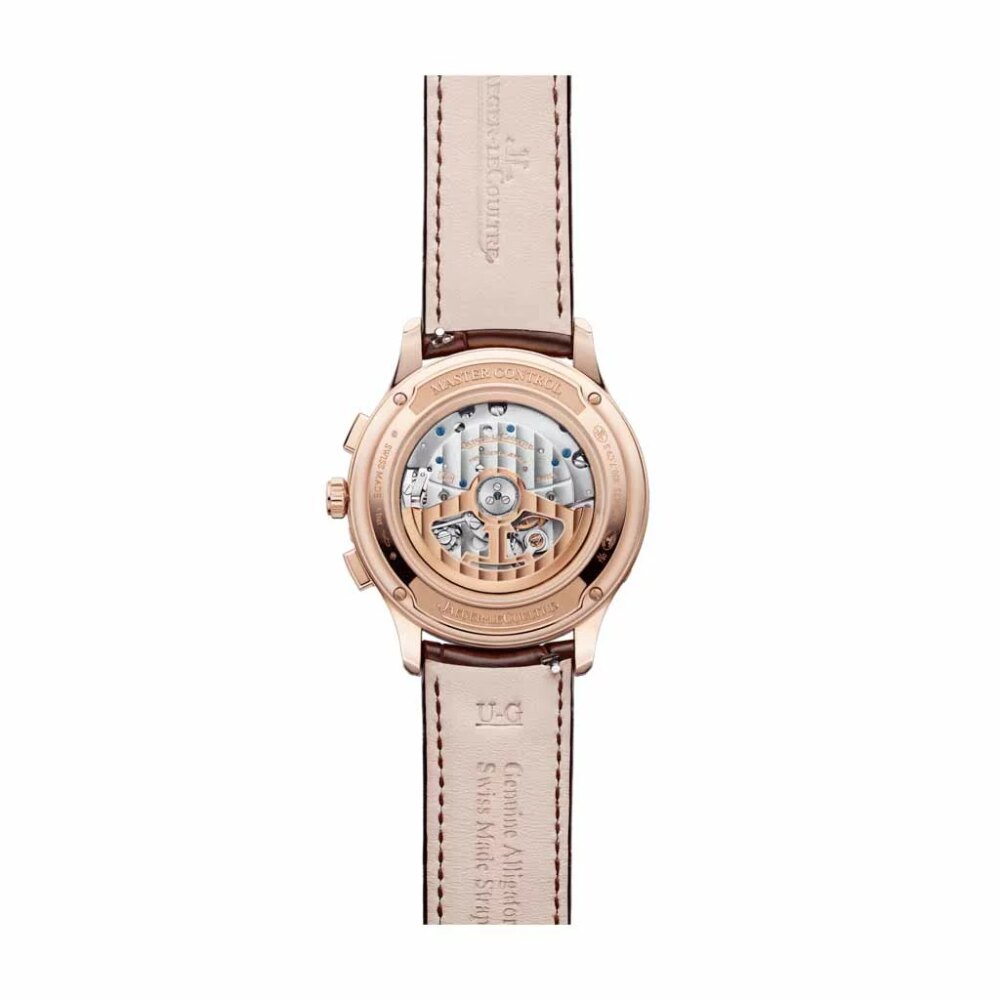 Master Control Chronograph Calendar In Pink Gold Watch