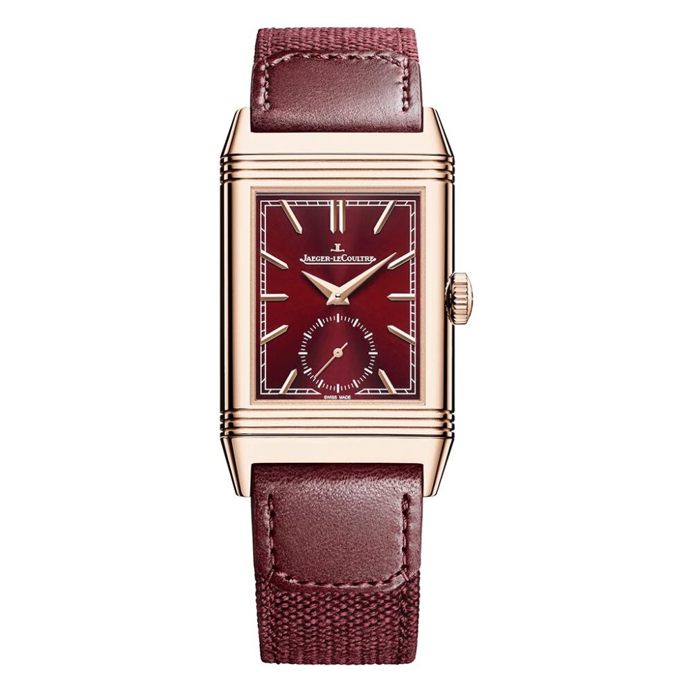 Reverso Tribute Red Monoface Small Seconds Watch