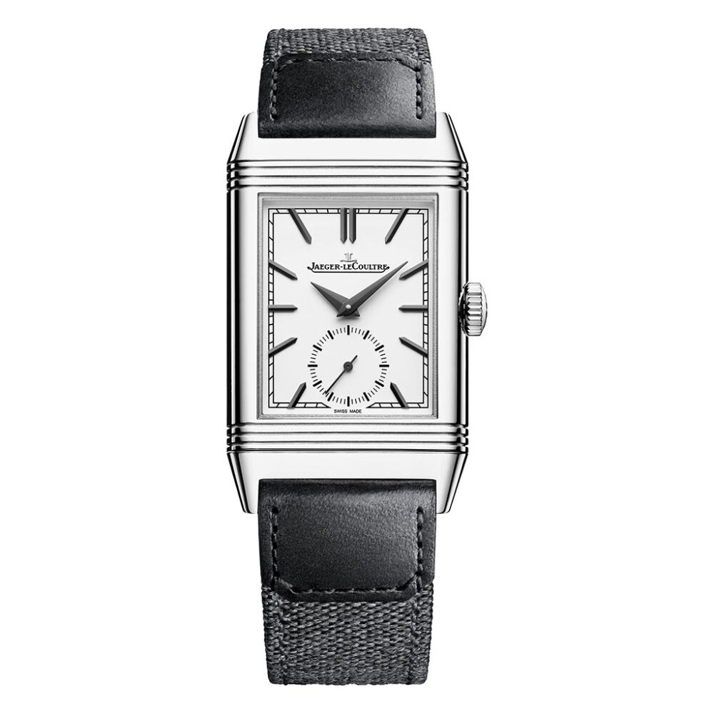 Reverso Tribute Silver Monoface Small Seconds Watch