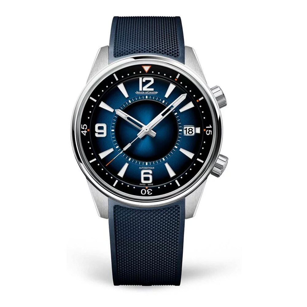 Polaris Mariner Date Blue Rubber Watch