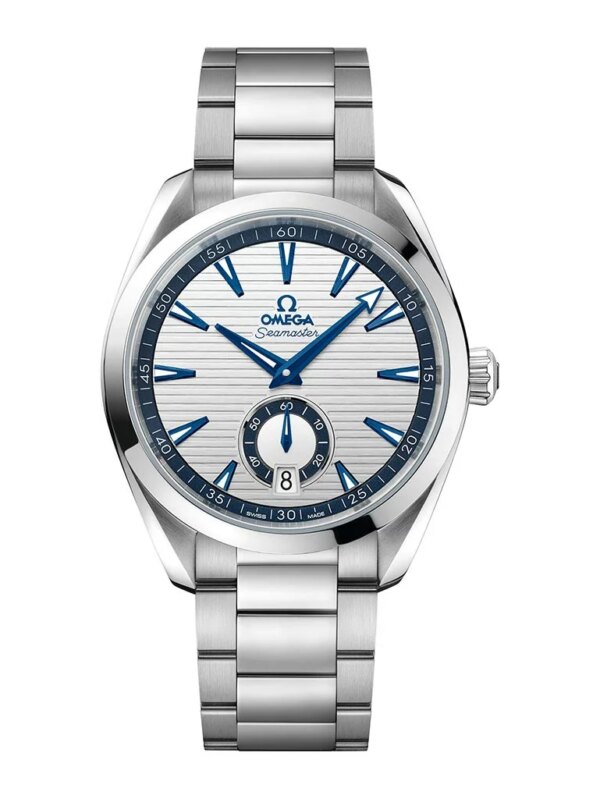 Aqua Terra 150M Co-Axial Master Chronometer Small Seconds 41mm Brushed Silvery-Blue Dial Watch