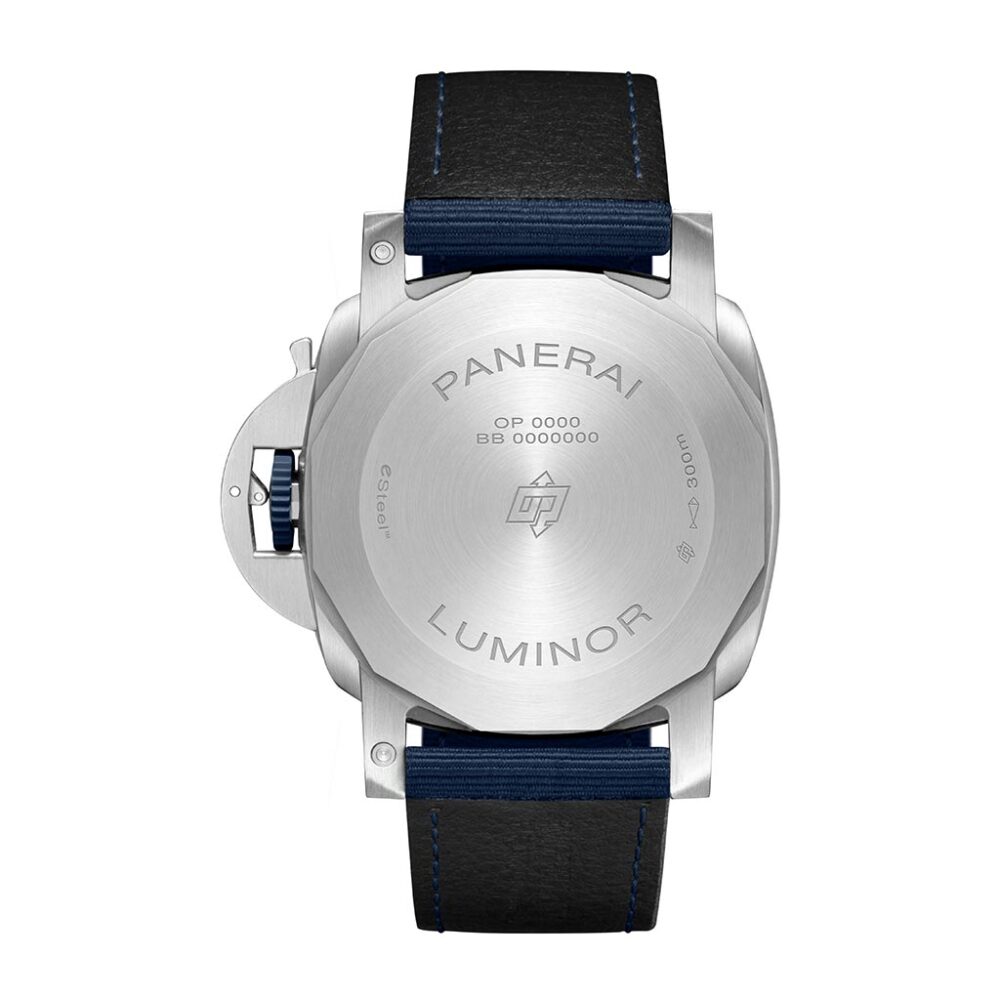 Luminor Marina ESteel Blu Profondo with Blue Dial Watch