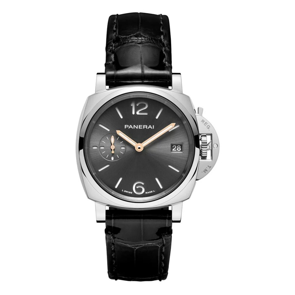 Luminor Due 38mm Anthracite Sun-Brushed Dial Watch