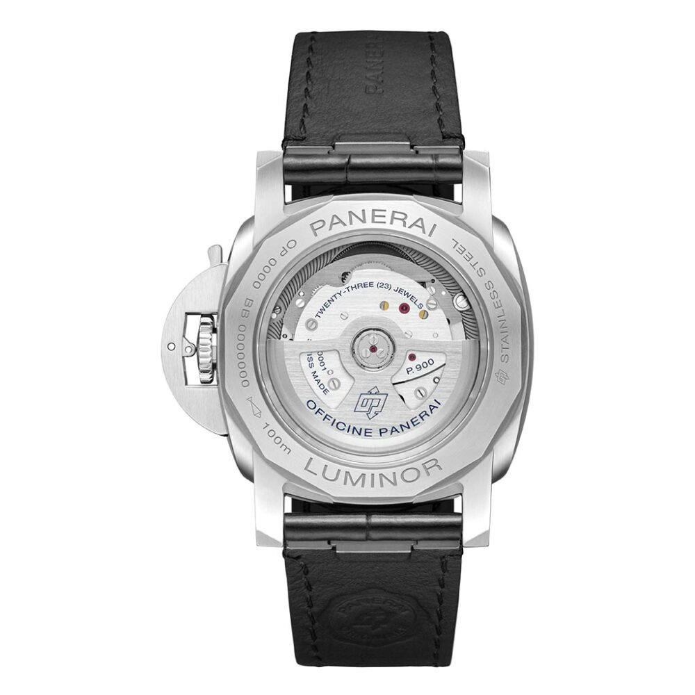 Luminor Quaranta Black Dial Bitempo Watch