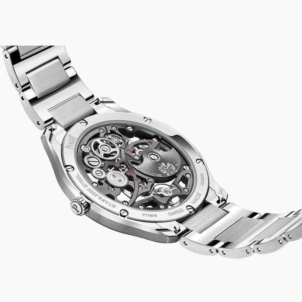 Steel Automatic Skeleton Watch