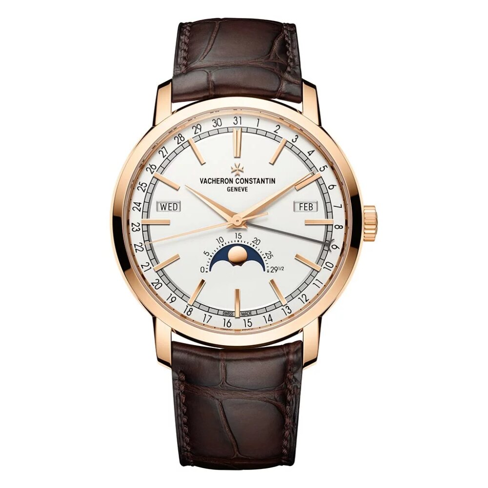 Traditionnelle Complete Calendar in Pink Gold Watch