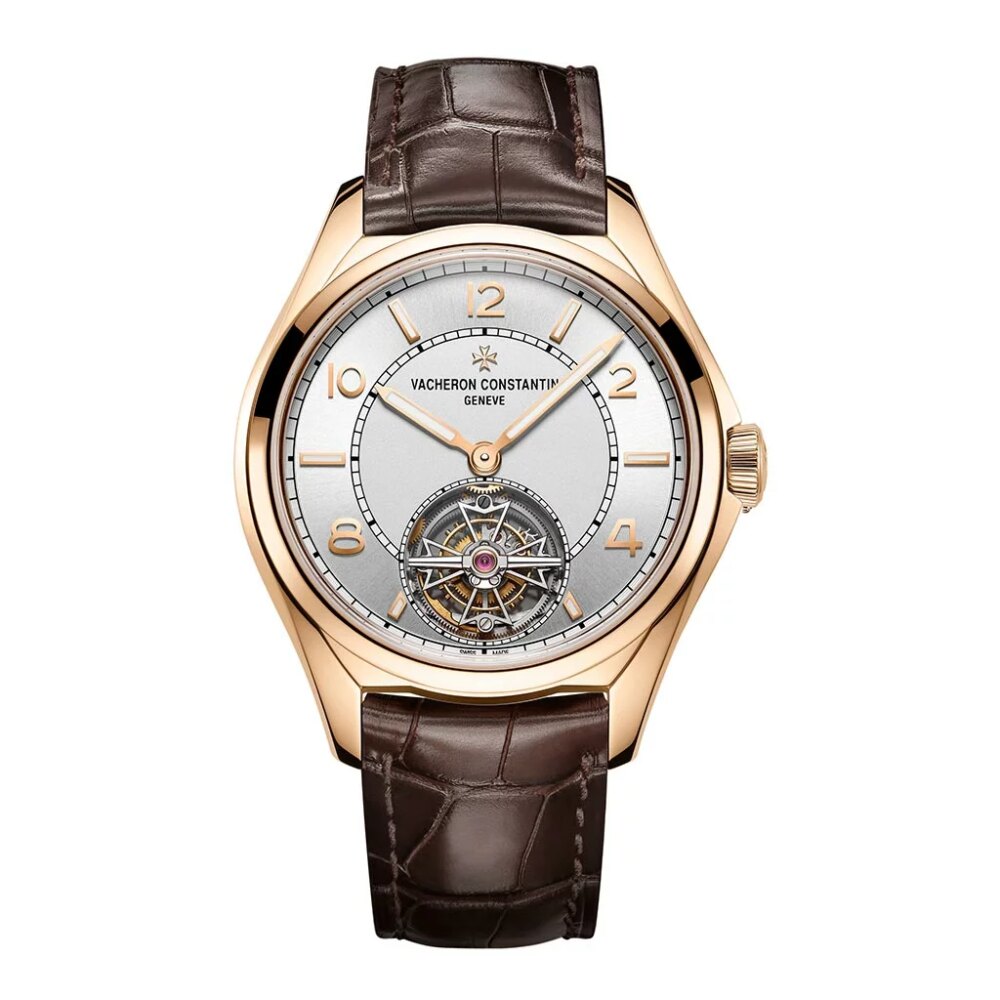 Fiftysix Tourbillon 18k Pink Gold Watch